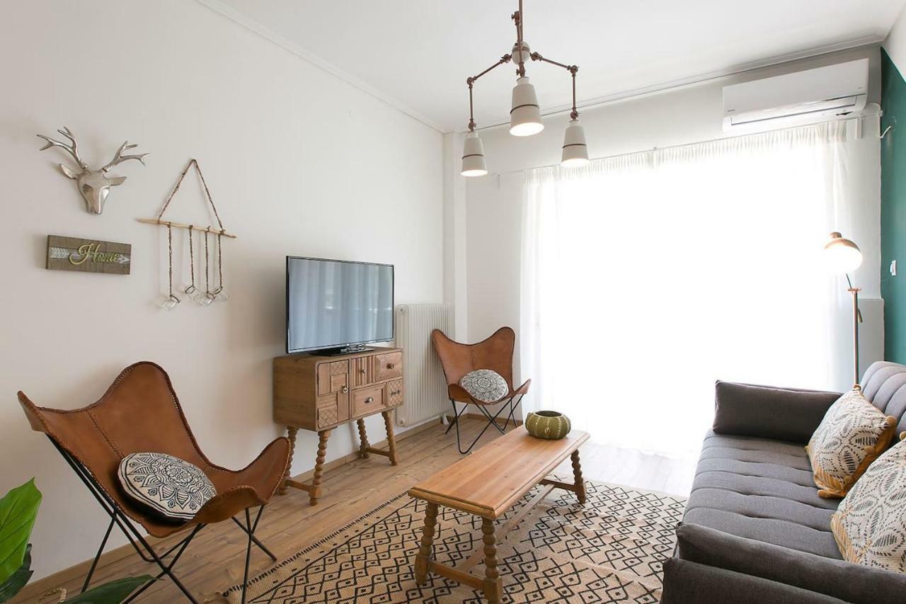 סלוניקי Boho Chic Apartment, Agia Sofia District #Feelslikehome מראה חיצוני תמונה
